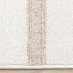 Beachwood Stripes 6'7" x 9'10" Striped Area Rug - Cream