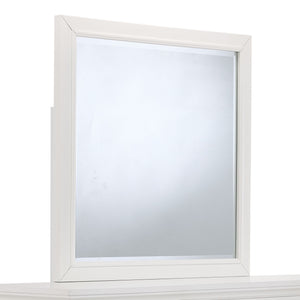 Charleston Miroir - blanc colombe