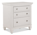 Charleston Night Table - Dove White