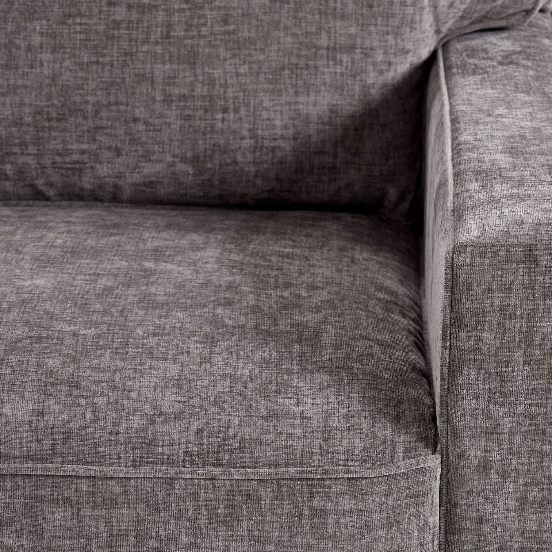 Charlotte 2-Piece Sectional with Left-Facing Chaise - Pewter