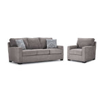 Charlotte Sofa and Chair Set - Smoke