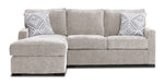 Charlotte 2-Piece Sectional with Left-Facing Chaise -Sand