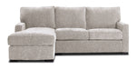 Charlotte 2-Piece Sectional with Left-Facing Chaise -Sand