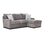 Charlotte 2-Piece Sectional with Right-Facing Chaise - Smoke