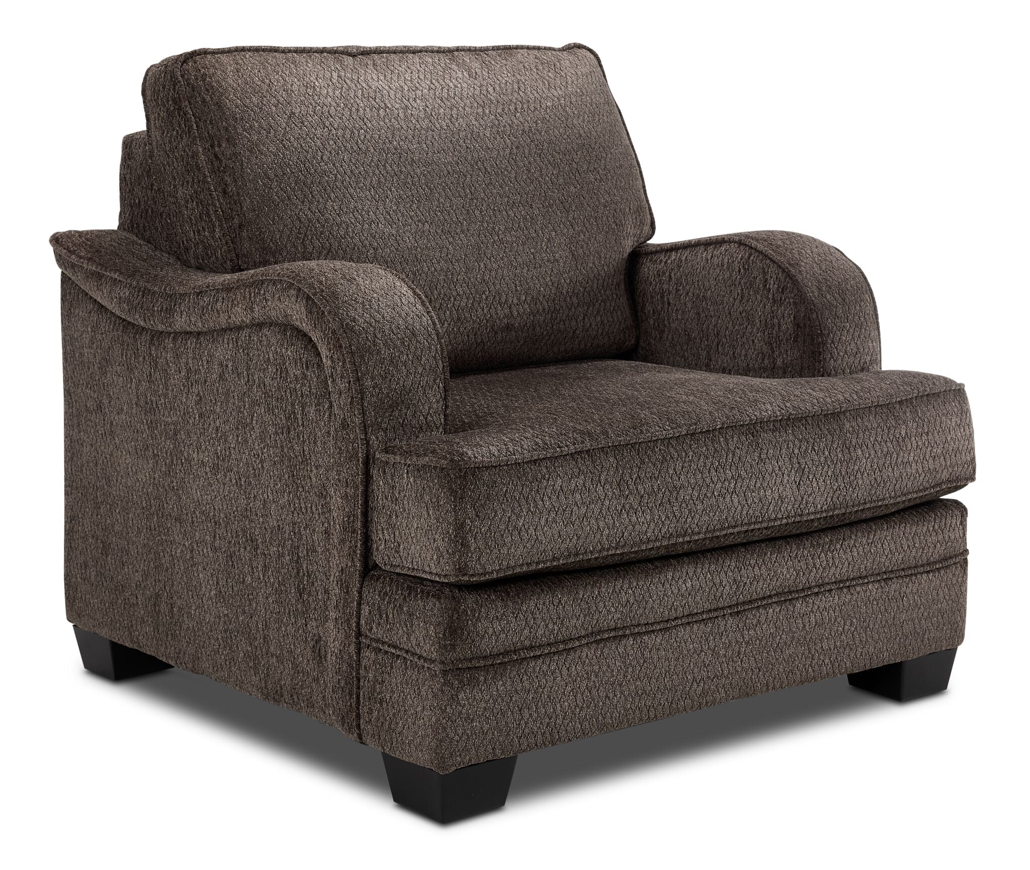 Charmaine Sofa, Loveseat and Chair Set - Brown