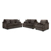 Charmaine Ens. Sofa, causeuse et fauteuil - brun