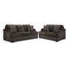 Charmaine Ens. Sofa et causeuse - brun