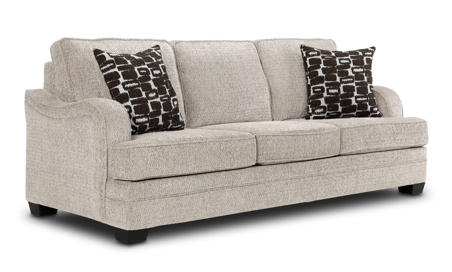 Charmaine Sofa and Chair Set - Pearl