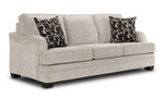 Charmaine Sofa and Loveseat Set - Pearl