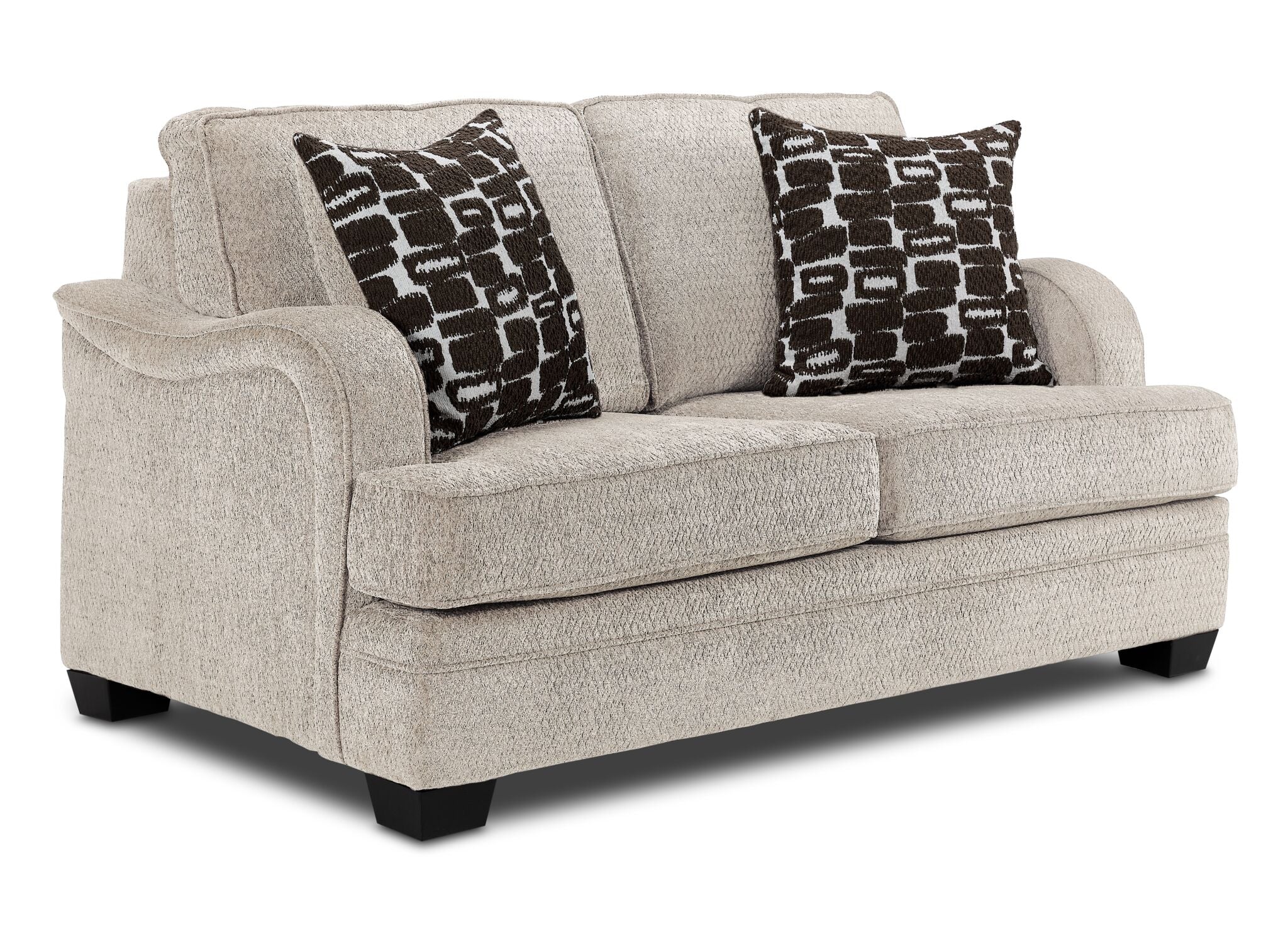 Charmaine Sofa, Loveseat and Chair Set - Pearl