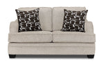 Charmaine Loveseat - Pearl