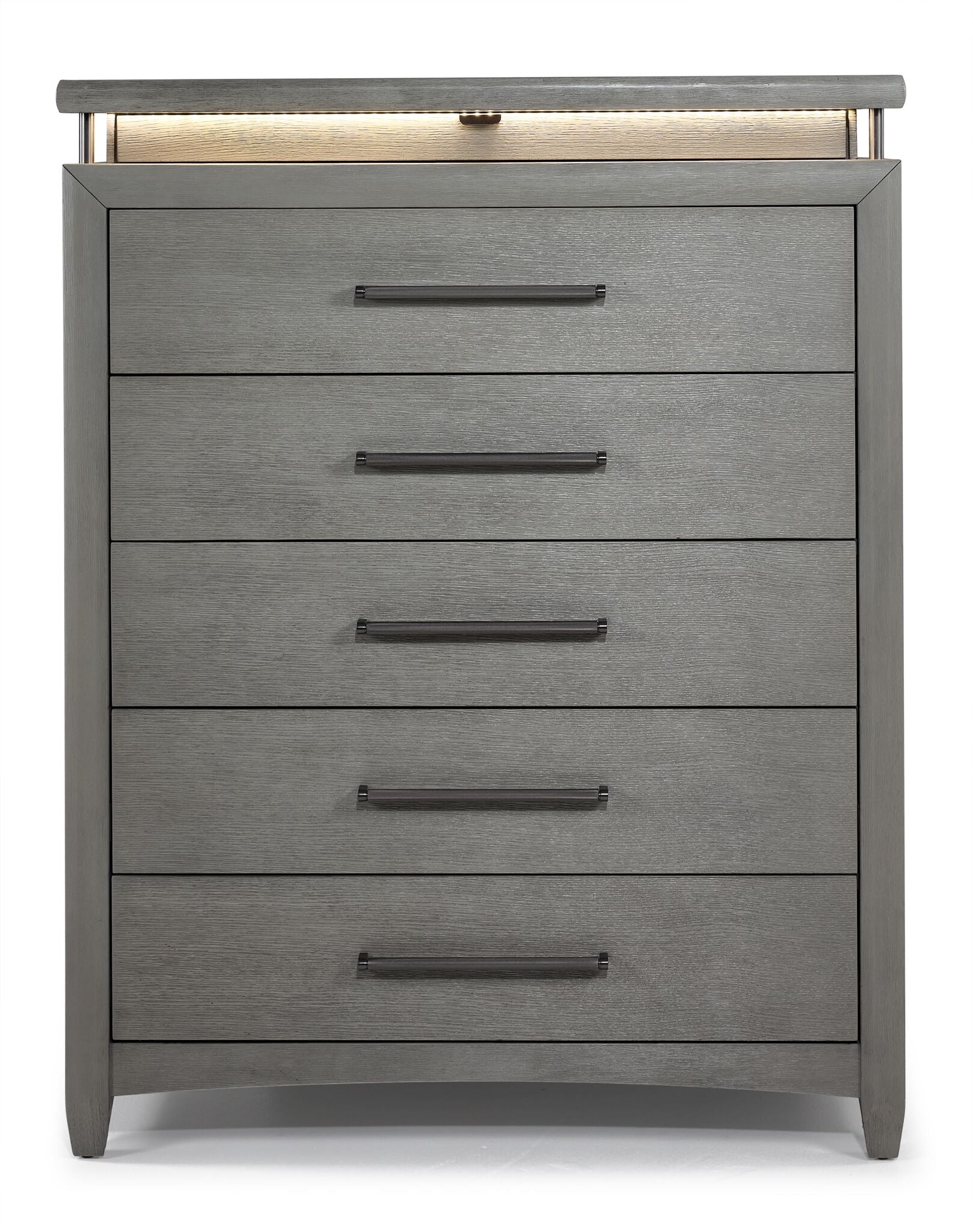 Chelsea 5-Drawer Chest - Grey