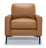 Chito Leather Chair - Saddle