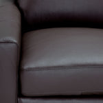 Chito Leather Chair - Mocha