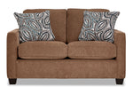 City Loveseat - Brown
