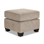 City Ottoman - Ivory