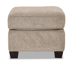 City Ottoman - Ivory