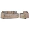 City Ens. Sofa et fauteuil – ivoire