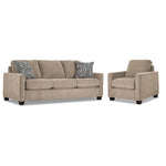 City Sofa and Chair Set - Ivory
