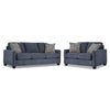 City Ens. Sofa et causeuse – bleu