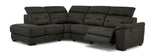 Colorado 4-Piece Power Reclining Sectional with Left-Facing Chaise - Graphite