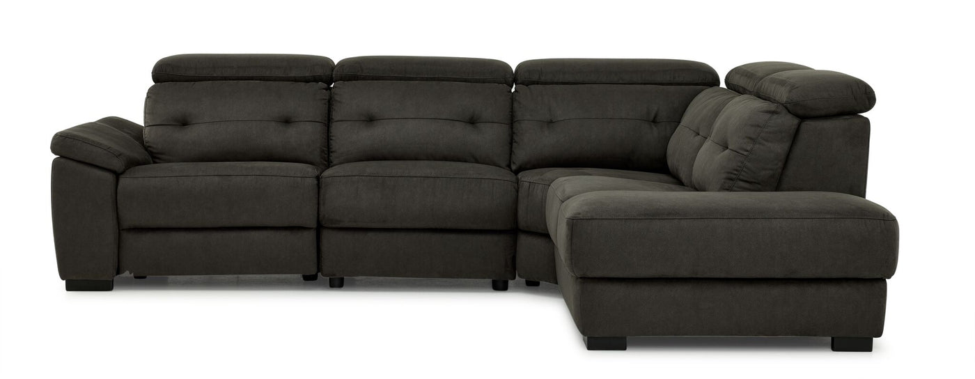 Colorado 4-Piece Sectional with Right-Facing Chaise - Graphite