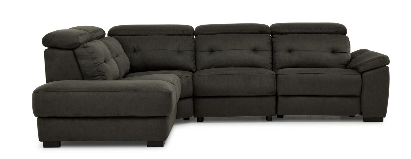 Colorado 4-Piece Sectional with Left-Facing Chaise - Graphite