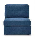 Feeling Connected - Connex 5-Piece Modular Sectional with Consoles - Blue