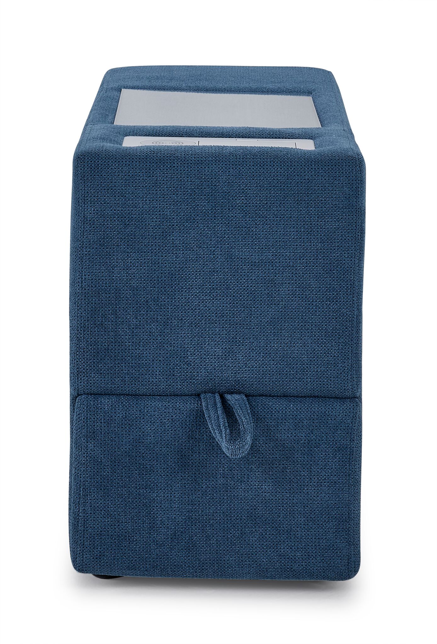 Feeling Connected - Connex 5-Piece Modular Sectional with Consoles - Blue