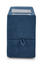 Feeling Connected - Connex 5-Piece Modular Sectional with Consoles - Blue