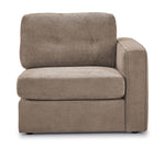 Feeling Connected - Connex 3-Piece Modular Chair with Storage Console - Beige