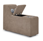 Feeling Connected - Connex 3-Piece Modular Chair with Storage Console - Beige