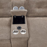 Feeling Connected - Connex 6-Piece Modular Sectional with Storage Console - Beige