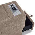 Feeling Connected - Connex 6-Piece Modular Sectional with Drawer Console - Beige