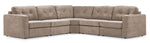 Feeling Connected - Connex 5-Piece Modular Sectional - Beige