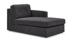 Feeling Connected - Connex 3-Piece Modular Chaise - Dark Grey