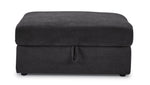 Feeling Connected - Connex Ottoman - Dark Grey