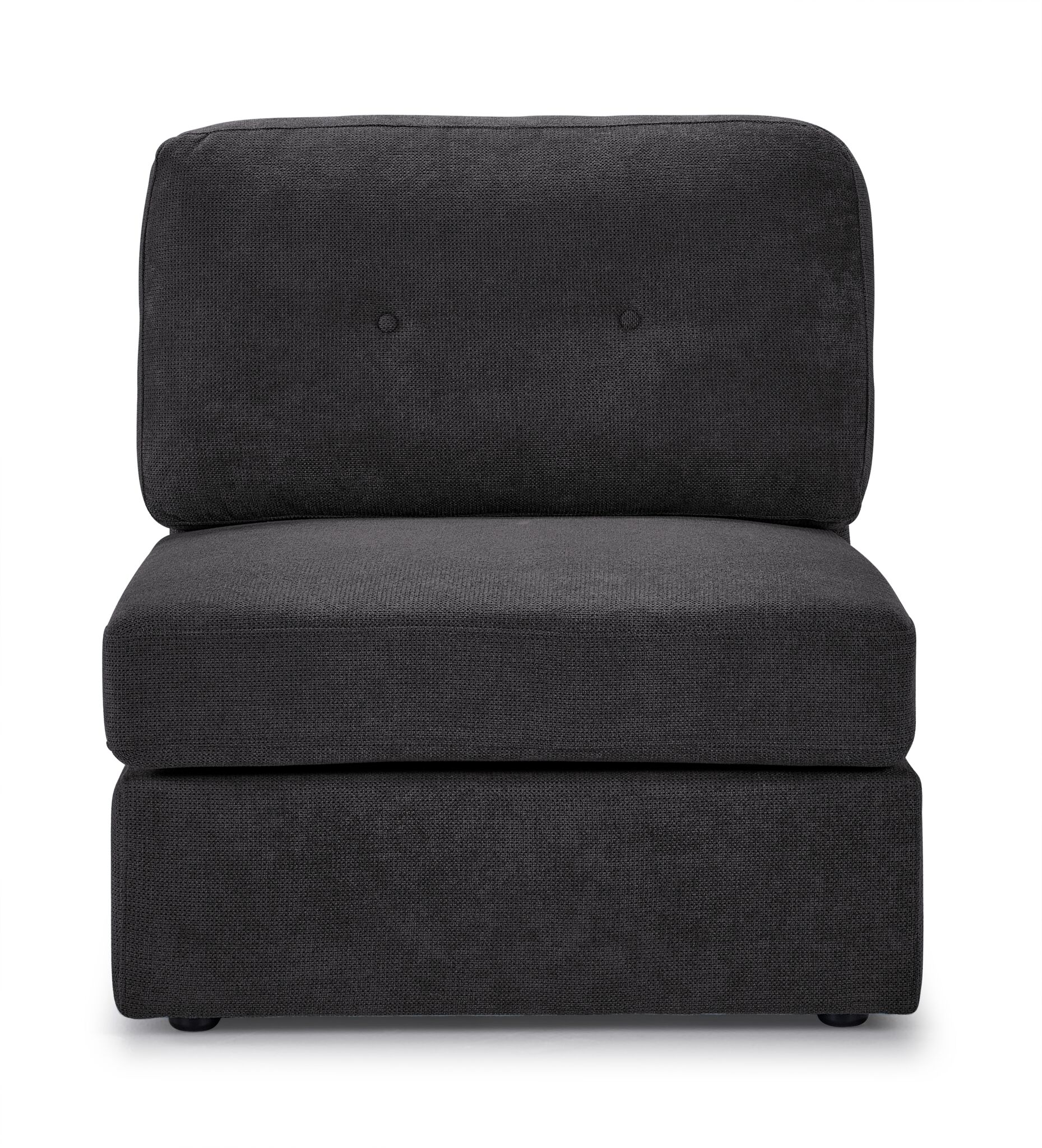 Feeling Connected - Connex 6-Piece Modular Sectional with Drawer Console - Dark Grey