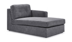 Feeling Connected - Connex 6-Piece Modular Sectional with Storage Console - Light Grey