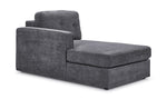 Feeling Connected - Connex 5-Piece Modular Sectional with Consoles - Light Grey