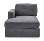 Feeling Connected - Connex 5-Piece Modular Sectional with Consoles - Light Grey