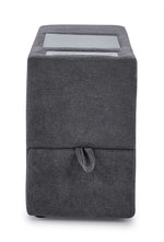 Feeling Connected - Connex 5-Piece Modular Sectional with Consoles - Light Grey