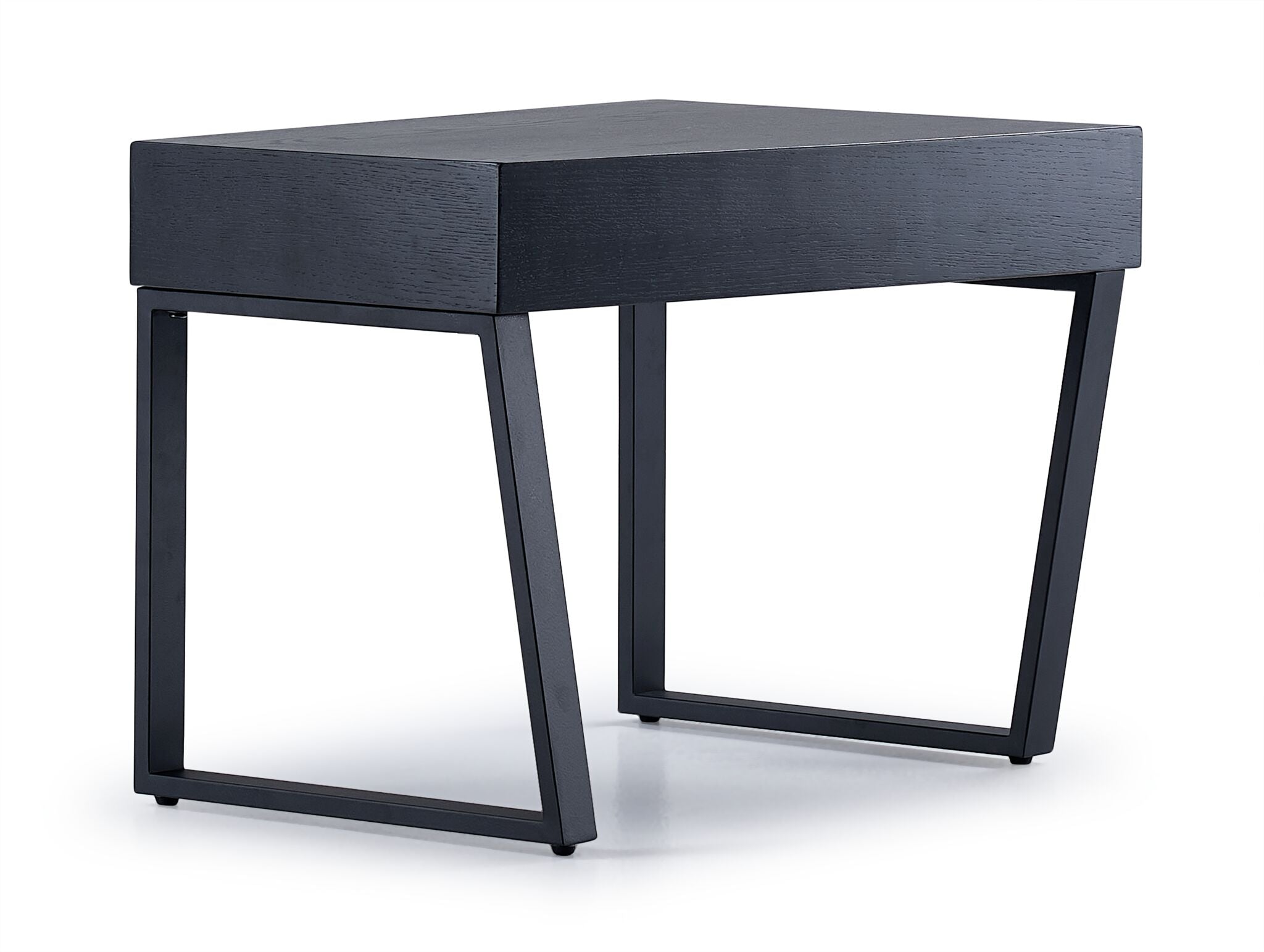 Cora 56" Coffee & End Table Package - White, Black, Grey