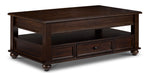 Corbel 48" Lift Top Coffee Table - Espresso