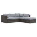 Cove 3 - Piece Outdoor Sectional - Dark Grey