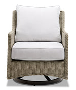 Creek Outdoor Swivel Chair - Grey
