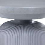 Crete Indoor/Outdoor Concrete Coffee Table - Weathered Grey