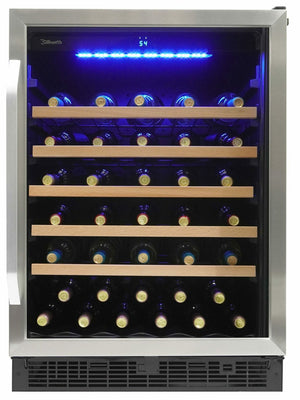 Danby Silhouette Refroidisseur à vin 50 bouteilles acier inoxydable SWC057D1BSS