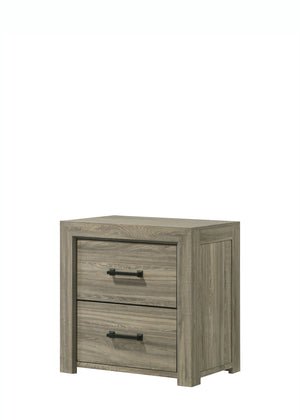 Dario Table de nuit – brun pâle, beige