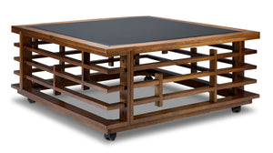 Darwin Table de centre 42 po - verre, expresso